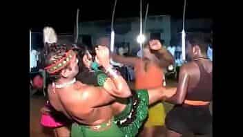 Karakattam Kuravan Kurathi very hot midnight dance part17