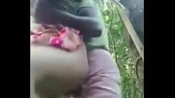 Desi Indian girl hard fuck in jangol in forest fuck  by his boyfriend