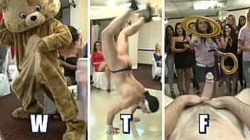 DANCINGBEAR - Big Dick Male Strippers Slinging Cock At Bachelorette Party