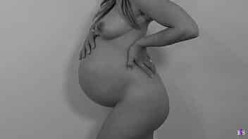 Beautiful Pregnant Porn Star Housewife