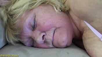 chubby ugly 73 years old big belly grandma gets extreme rough fucked by her big cock stepson