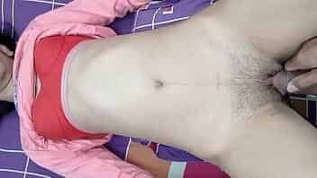 Desi couple first night hard sex with hindi audio  DESISLIMGIRL part 2