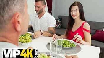 HUNT4K. Money help guy forget about the fact that friend is fucking his GF