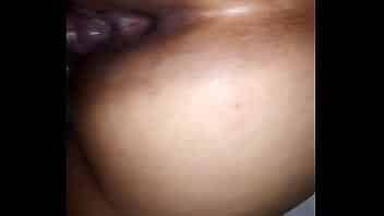 Ebony amateur bbc anal