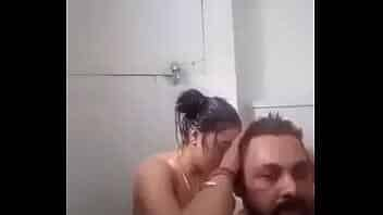 Bathroom me sex big boobs show