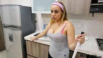 Dirty teen latina maid