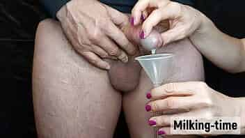 Semen amount experiments: 24 hours without ejaculation (Milking-time)