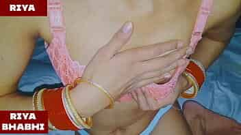 Finger In Riya´s Ass Got Her Pussy So Creamy That He Had To Creampie Her