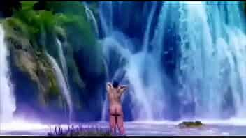 Desi women nude at waterfall