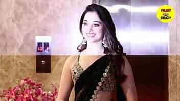 Tamanna bhatia super hot in blazing black