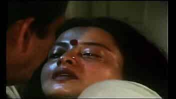 Hot Romantic scene of  REKHA